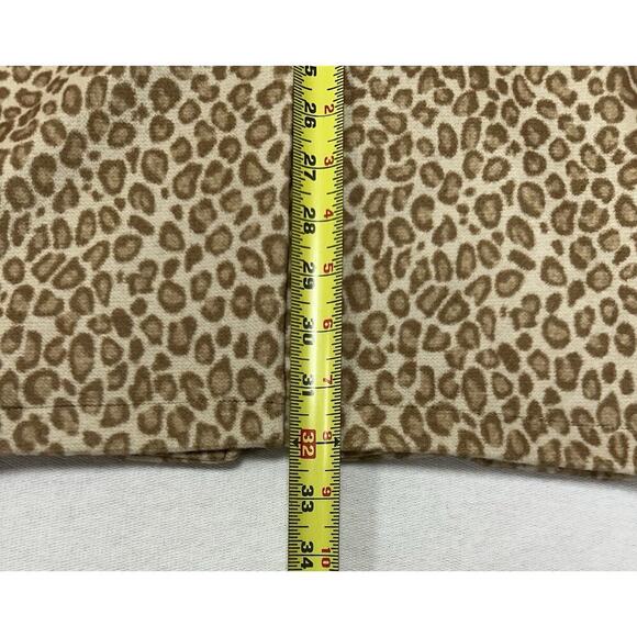 VERO MODA COAT WOMENS MEDIUM ANIMAL PRINT FLEECE LONG CARDIGAN COAT LEOPARD NWT - Picture 9 of 13